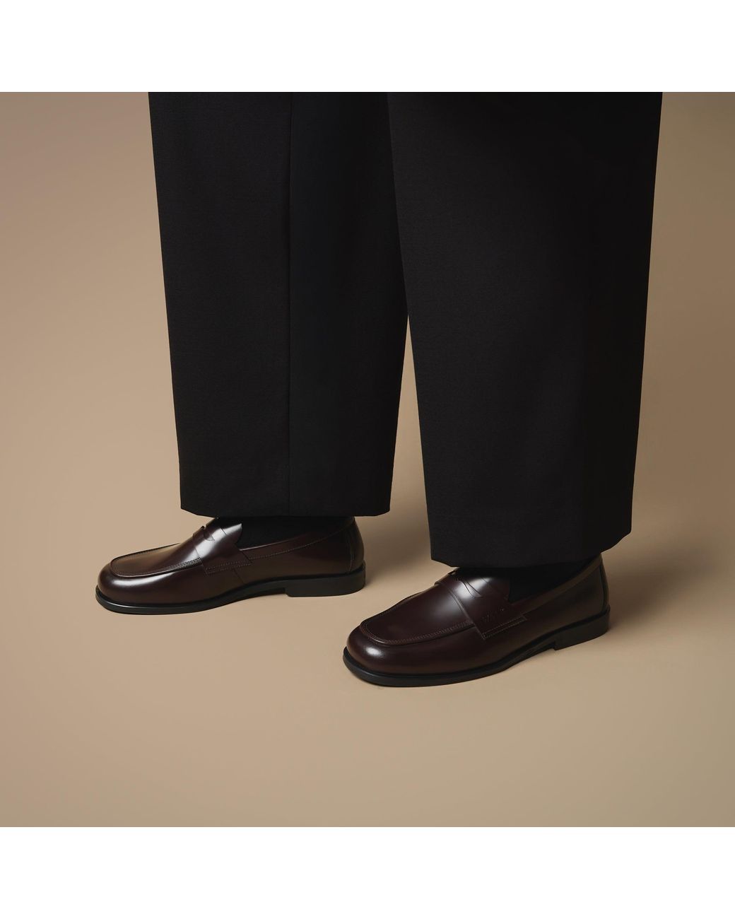 Walk London Black Marylebone Saddle Loafer for men