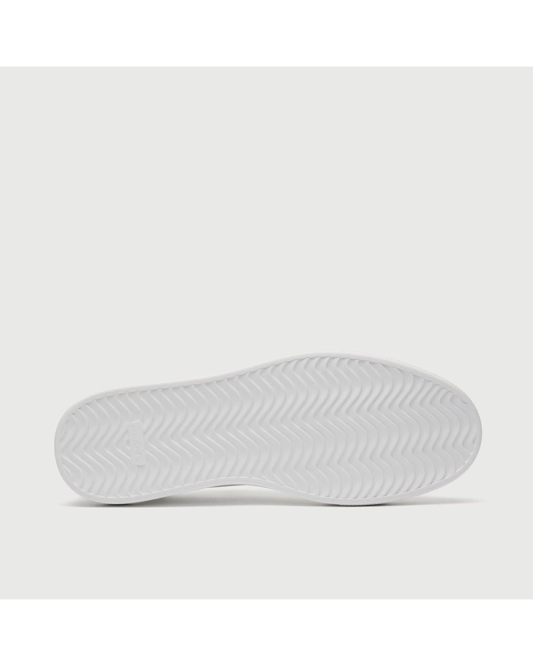 Walk London White Wimbledon Trainer for men