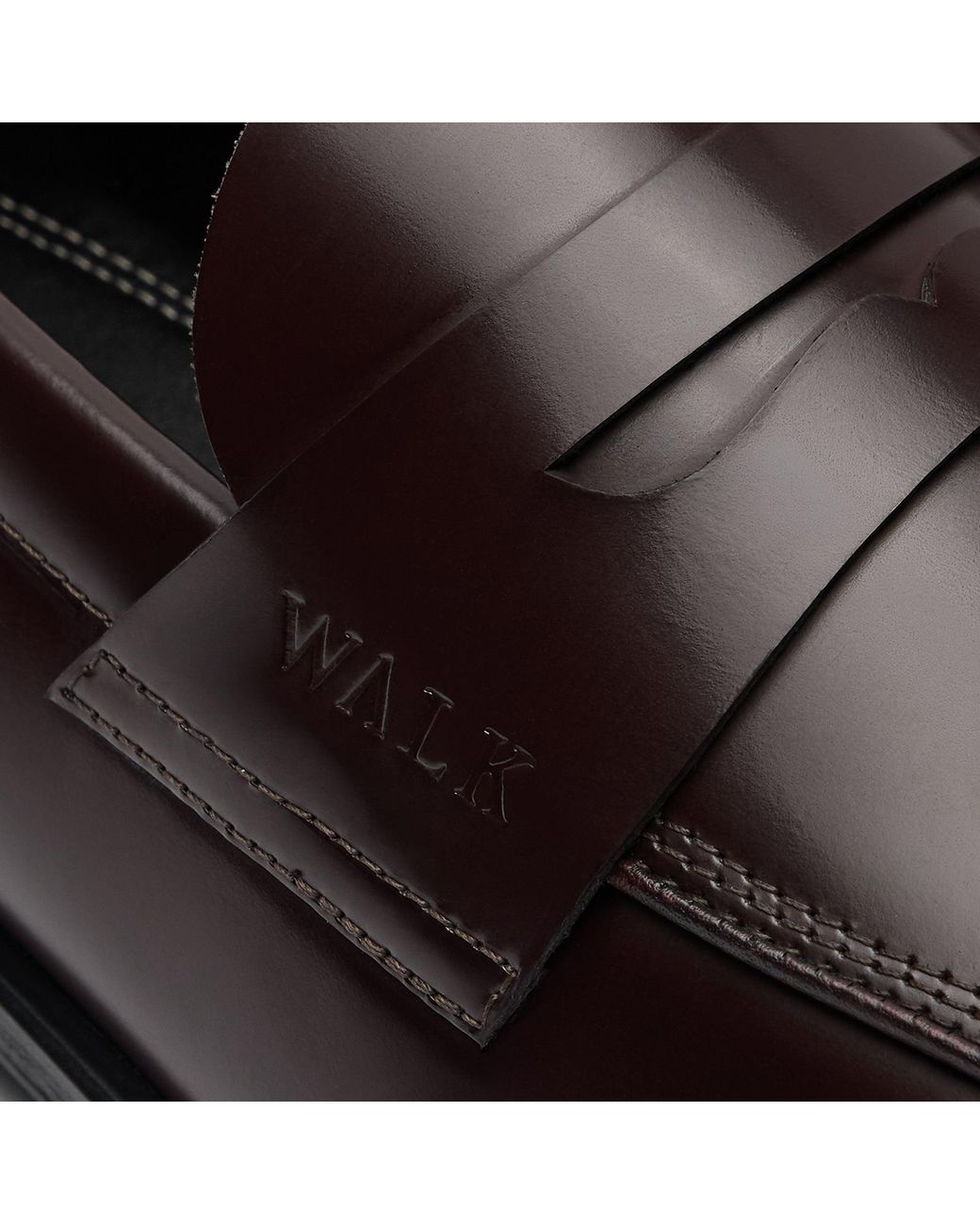 Walk London Black Marylebone Saddle Loafer for men