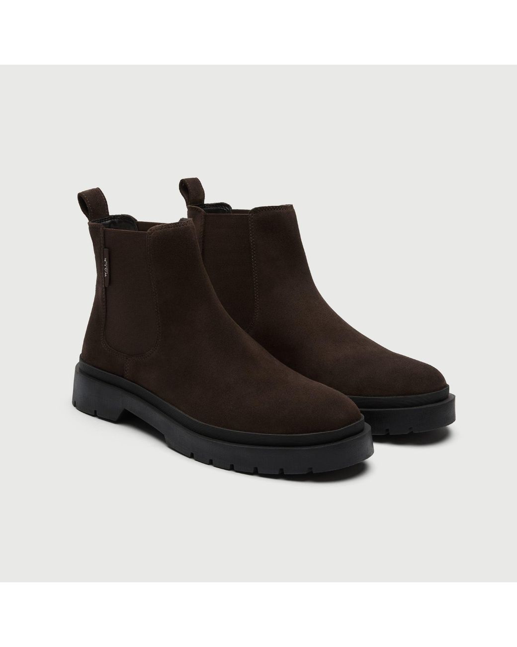 Walk London Brown Callum Chelsea Boot for men
