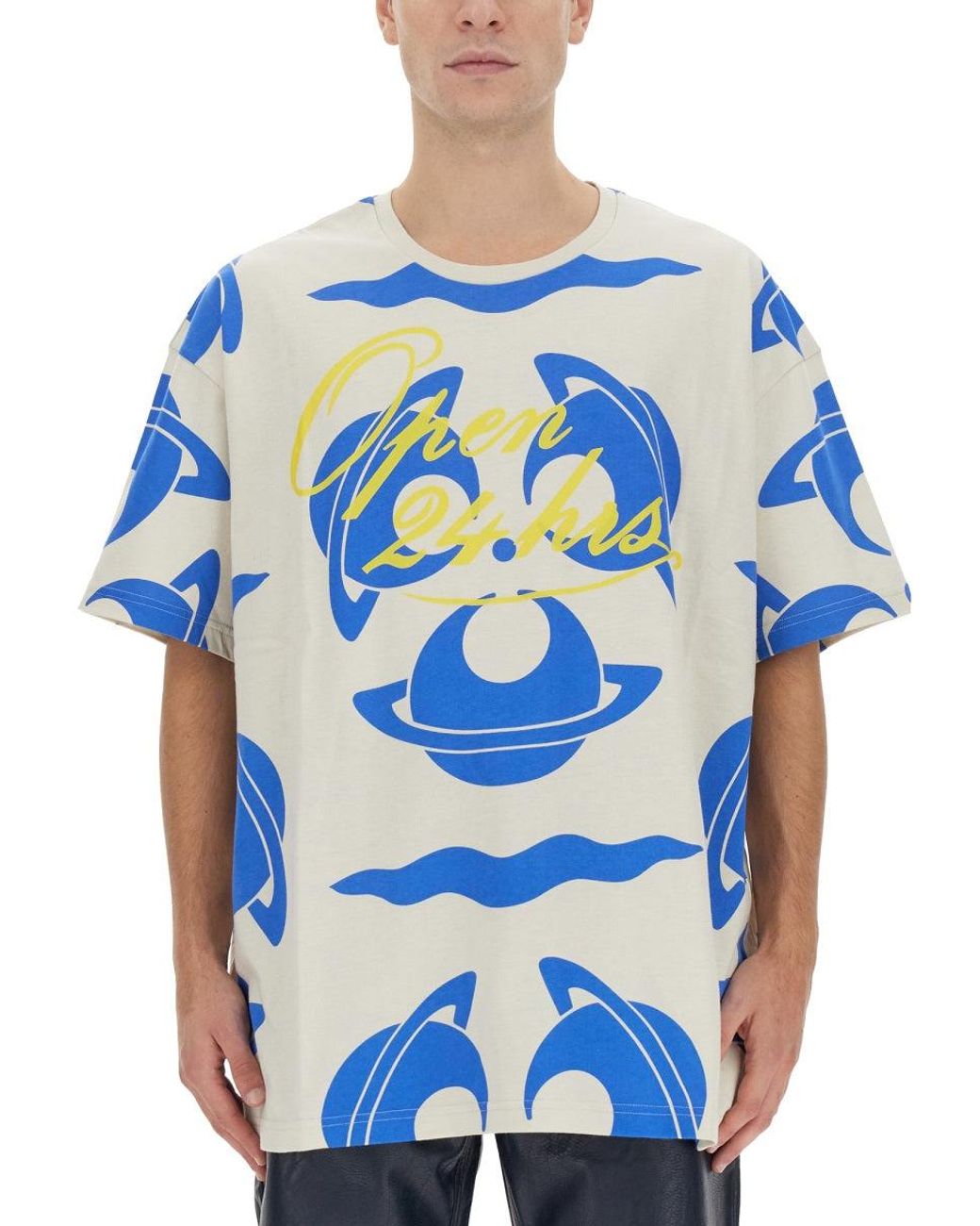 T-Shirt Oversize di Vivienne Westwood in Blue da Uomo