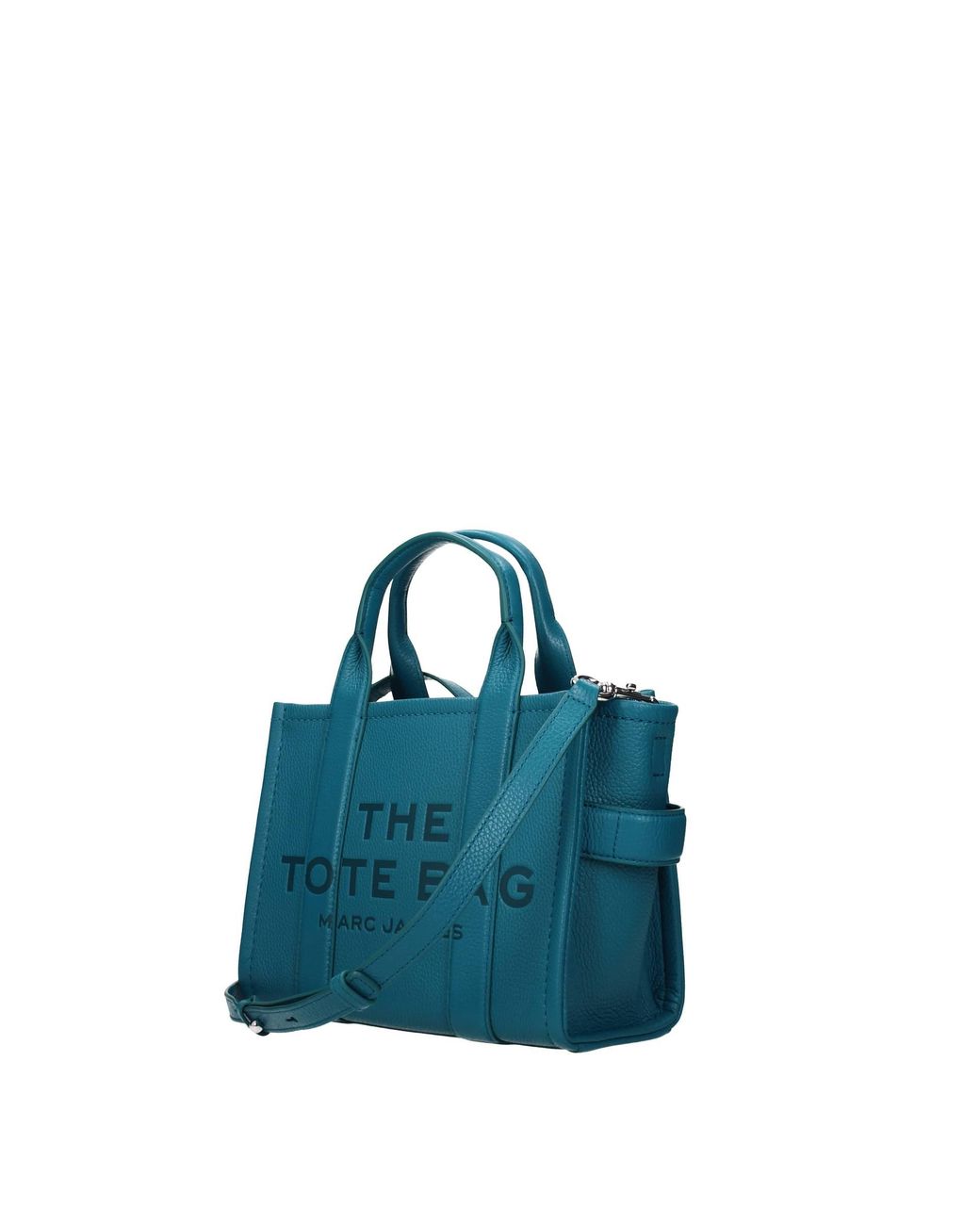 The Small Tote Bag - Marc Jacobs - Harbor Blue - Cotton