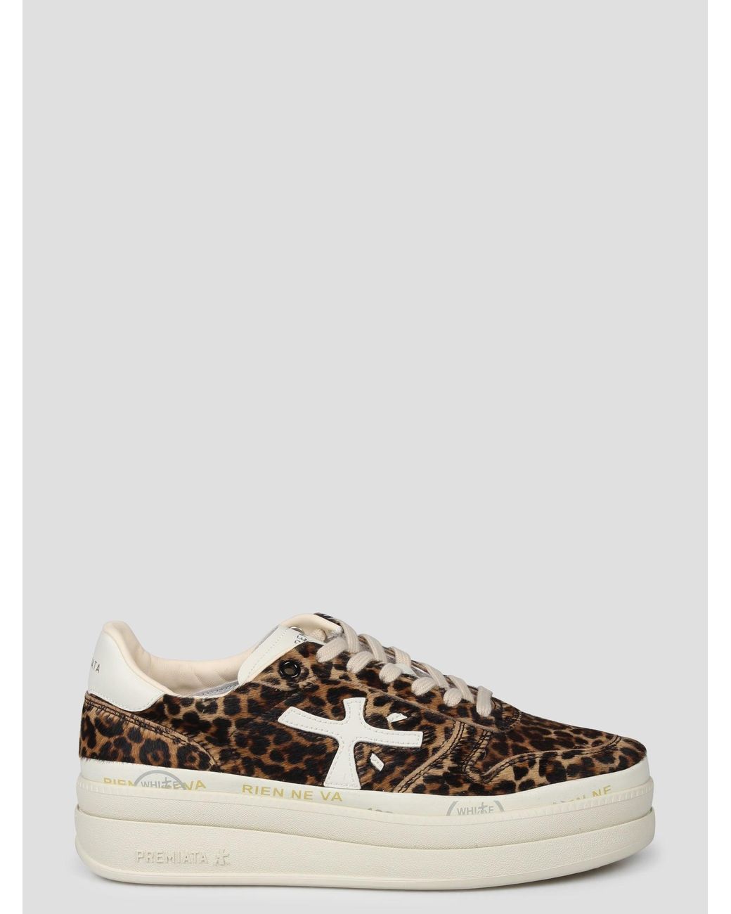 Premiata Micol 7034 Sneakers in Brown | Lyst