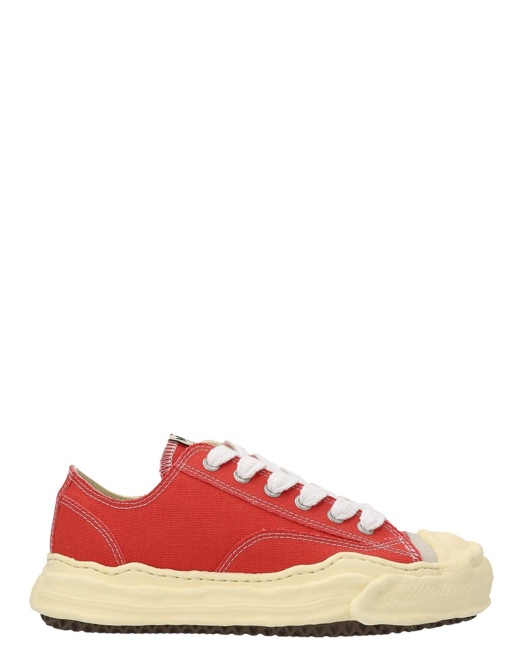 Maison Mihara Yasuhiro Hank Sneakers Orange in Red for Men | Lyst