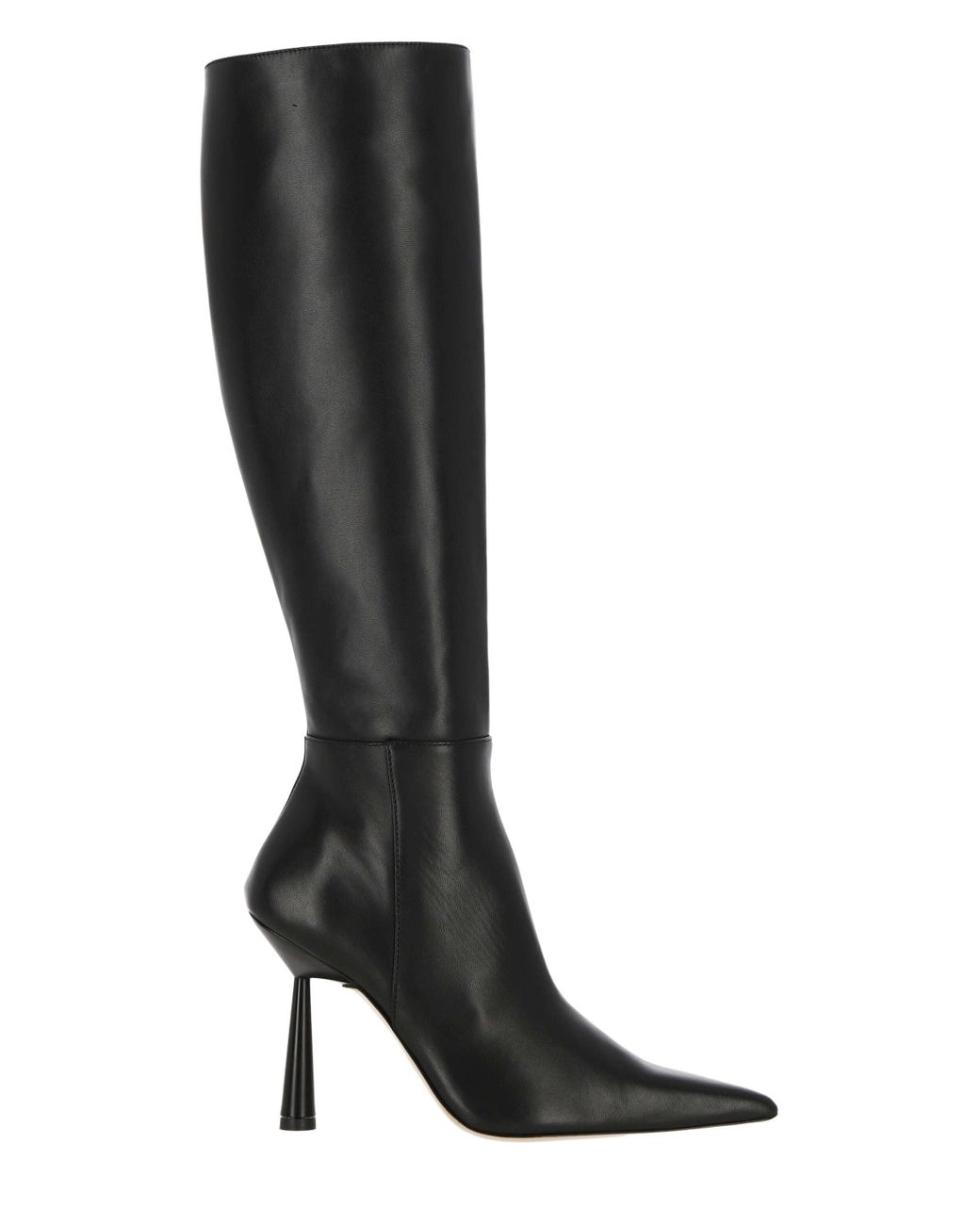 Gia Borghini Leather Knee-high Boots in Black | Lyst