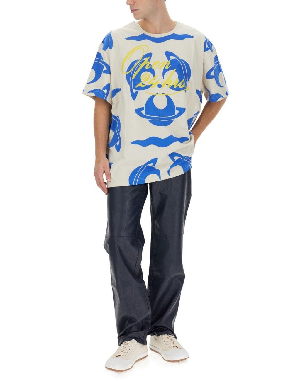 T-Shirt Oversize di Vivienne Westwood in Blue da Uomo