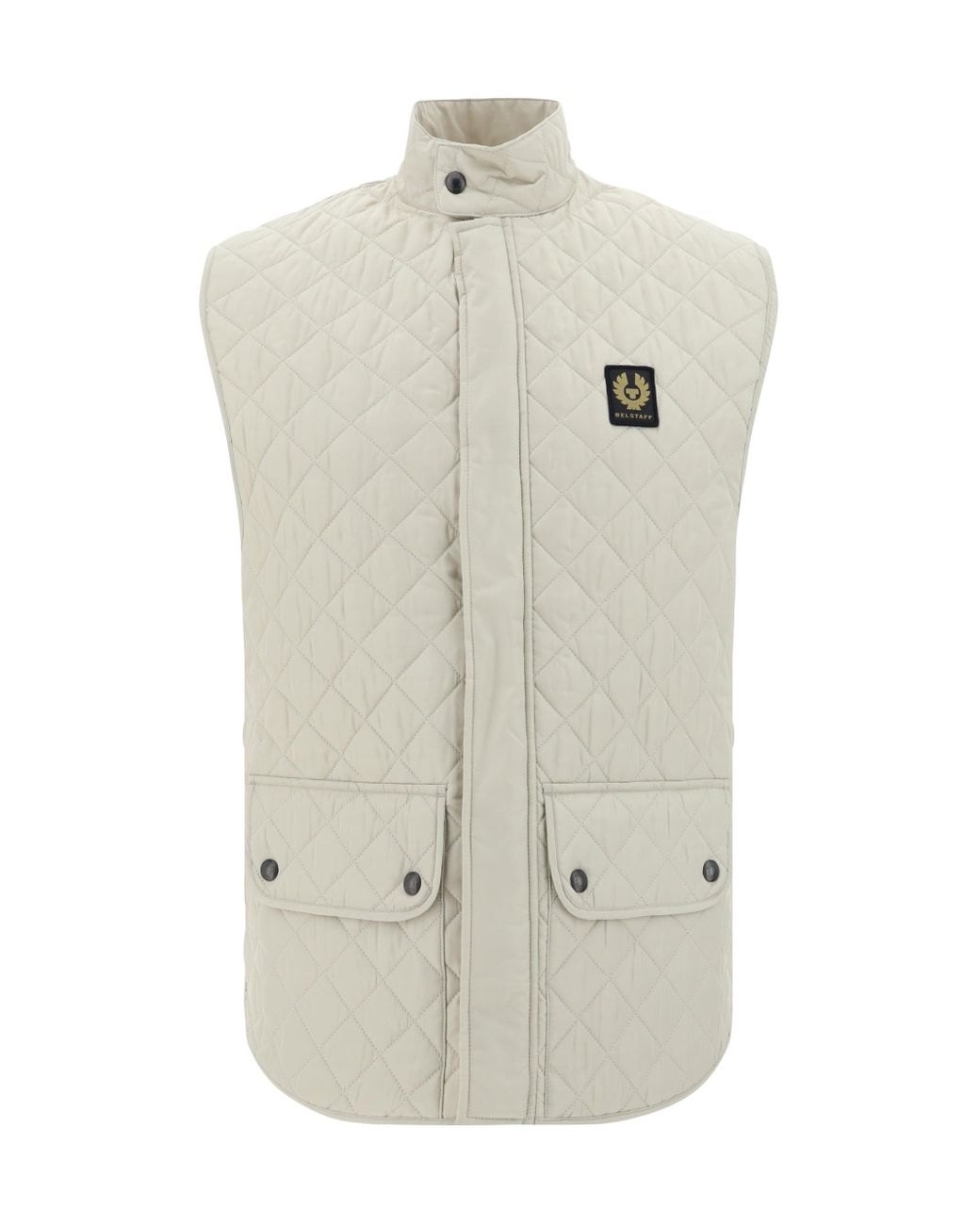 Belstaff Gilet in Natural for Men Lyst UK