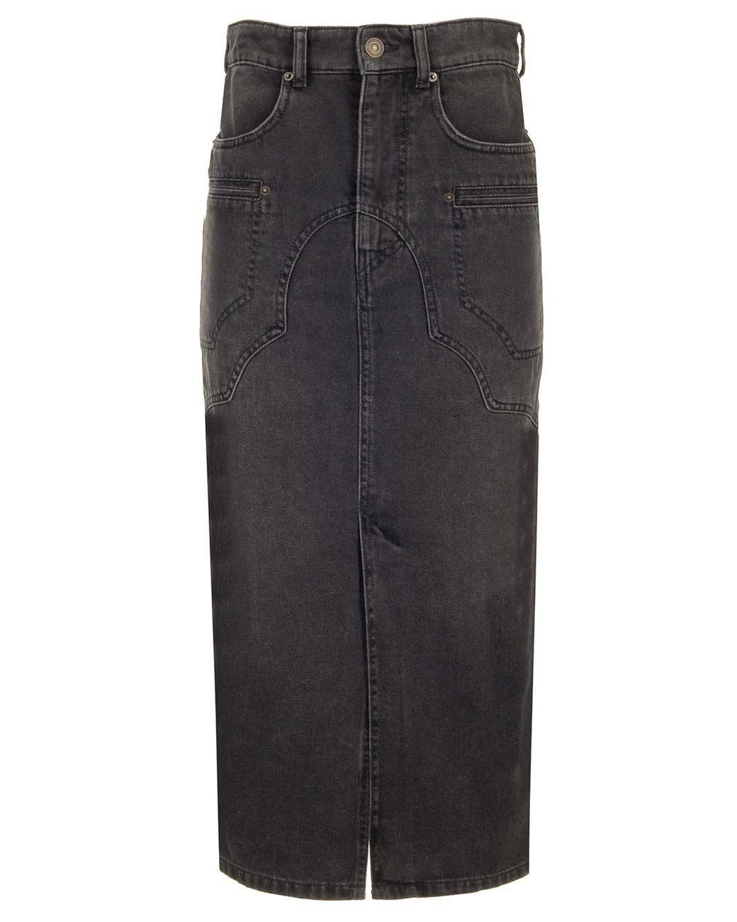Isabel Marant Britt Skirts in Gray | Lyst