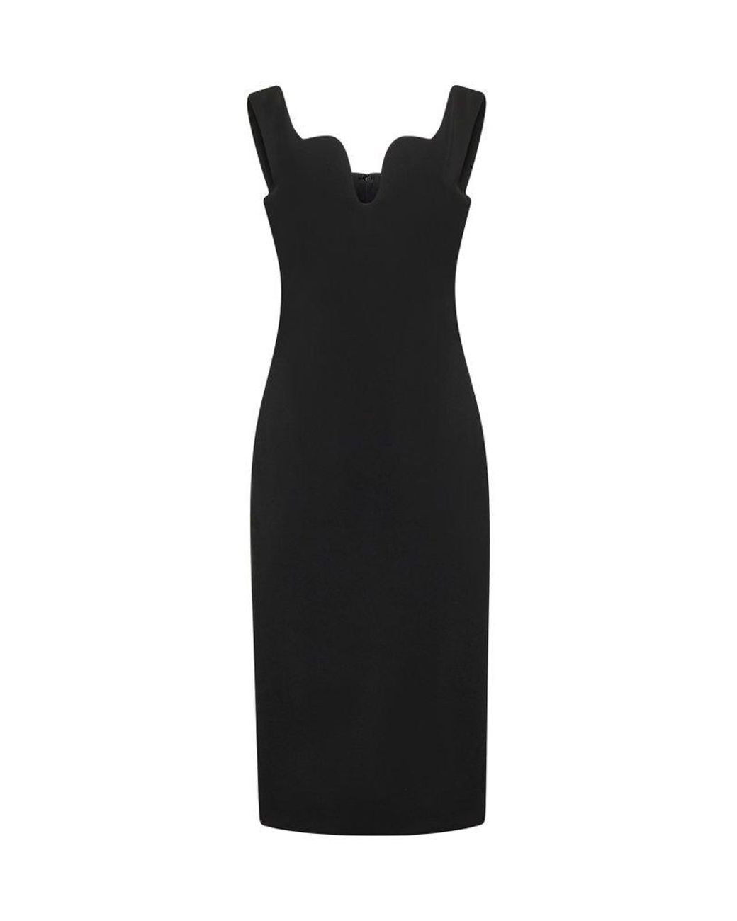 ワンピース GIORGIO ARMANI Black Stretch Viscose Blend Sheath Dress Giorgio Armani Black Stretch Viscose Blend Sheath Dress