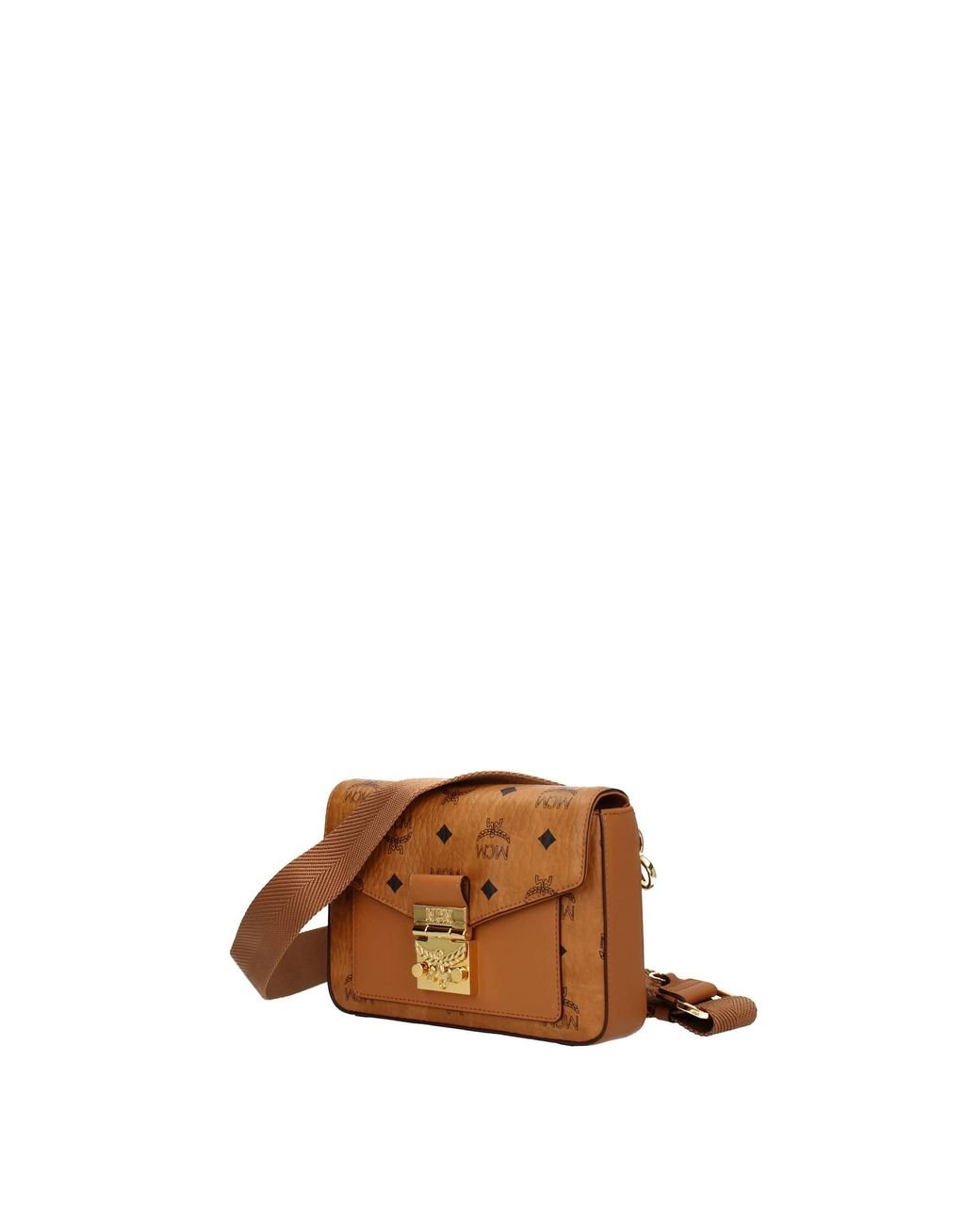 MCM Crossbody Bag Millie Leather Cognac in Brown for Men Lyst