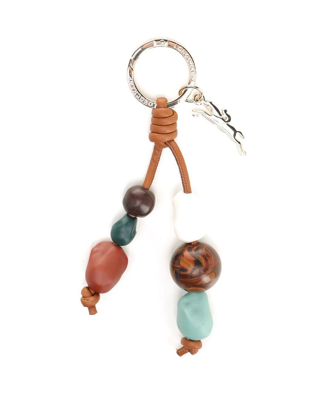 Longchamp Llaveros Le Pliage Xtra Keyrings in White | Lyst UK