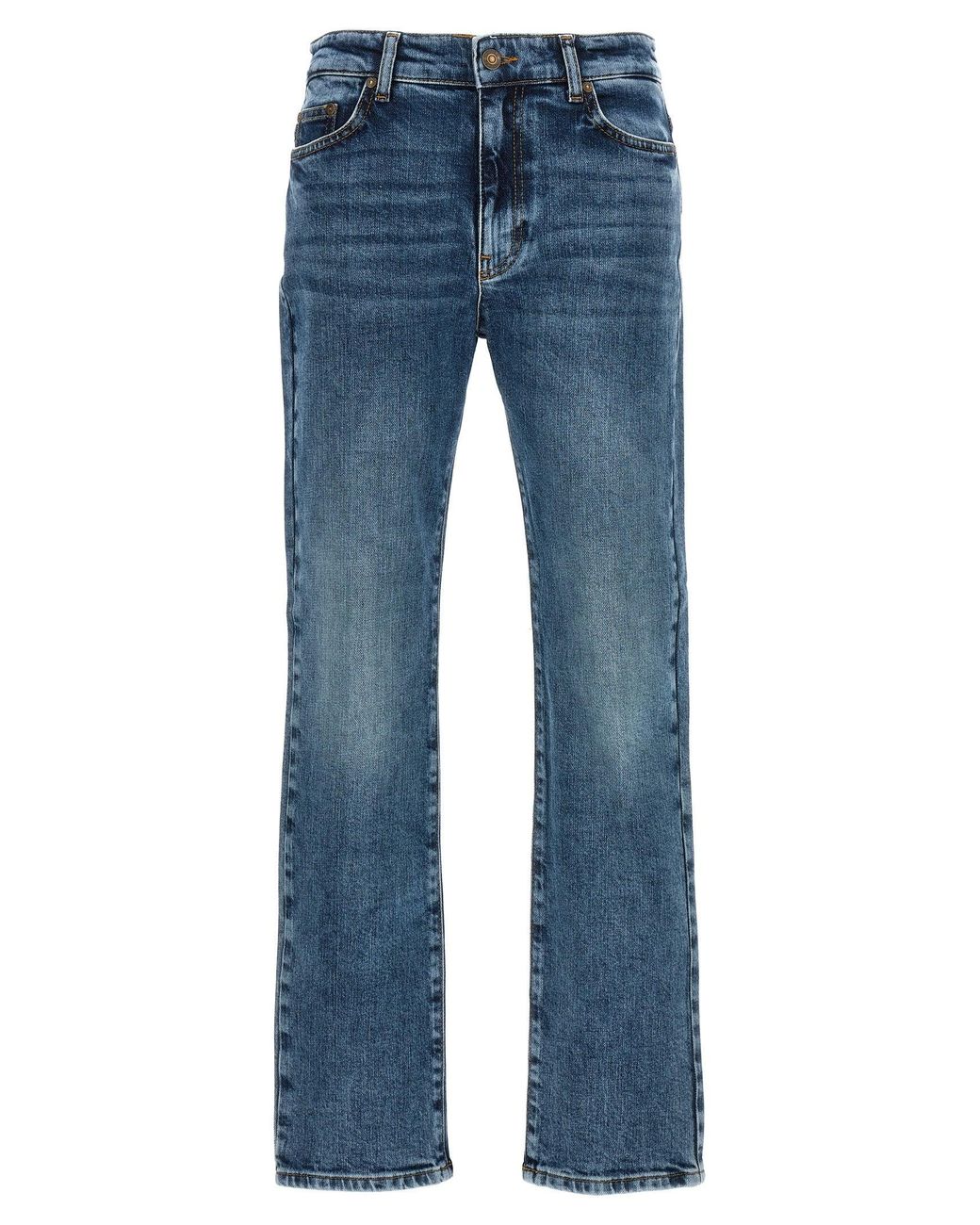 デニム・ジーパン Chiara Ferragni Logo jeans Chiara Ferragni Logo Jeans in Blue | Lyst