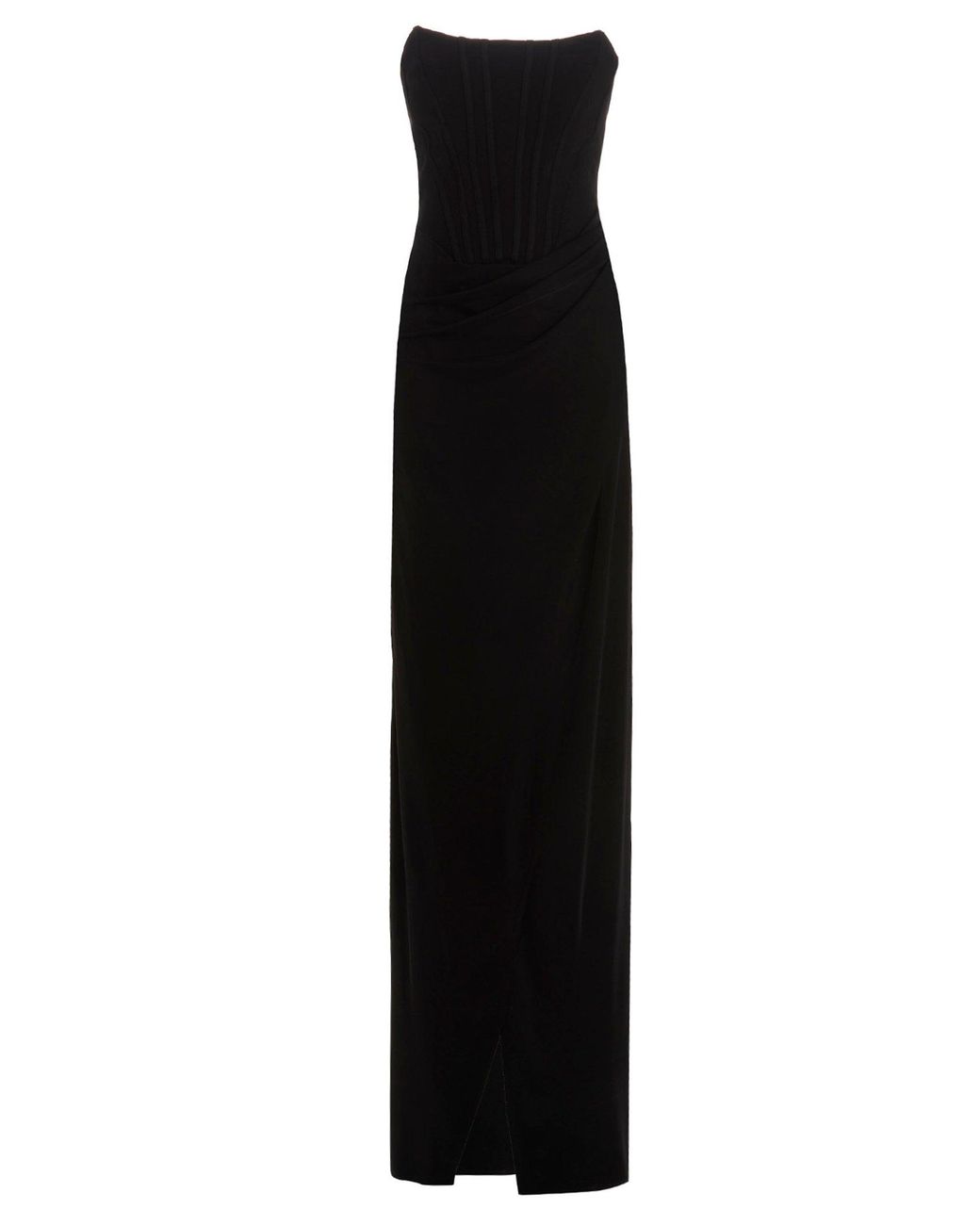 Elisabetta Franchi 'red Carpet' Dress in Black Lyst