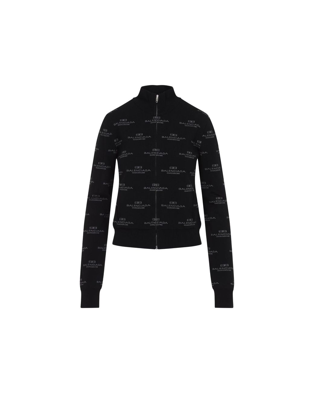 Balenciaga Cardigan With Logo in Black | Lyst