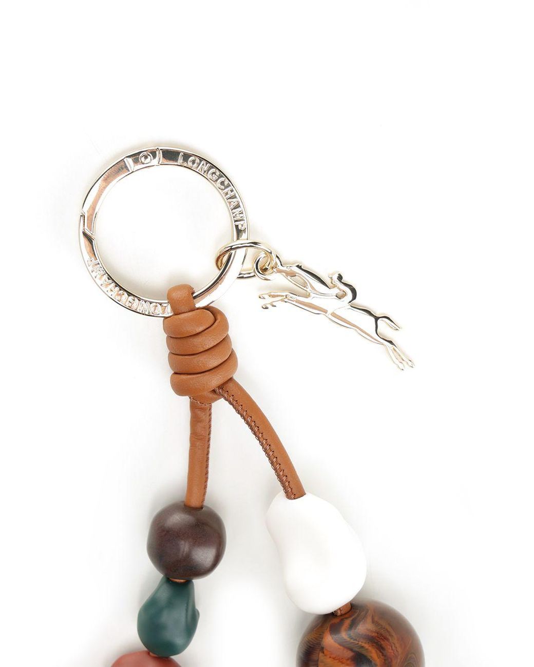 Longchamp Llaveros Le Pliage Xtra Keyrings in White | Lyst