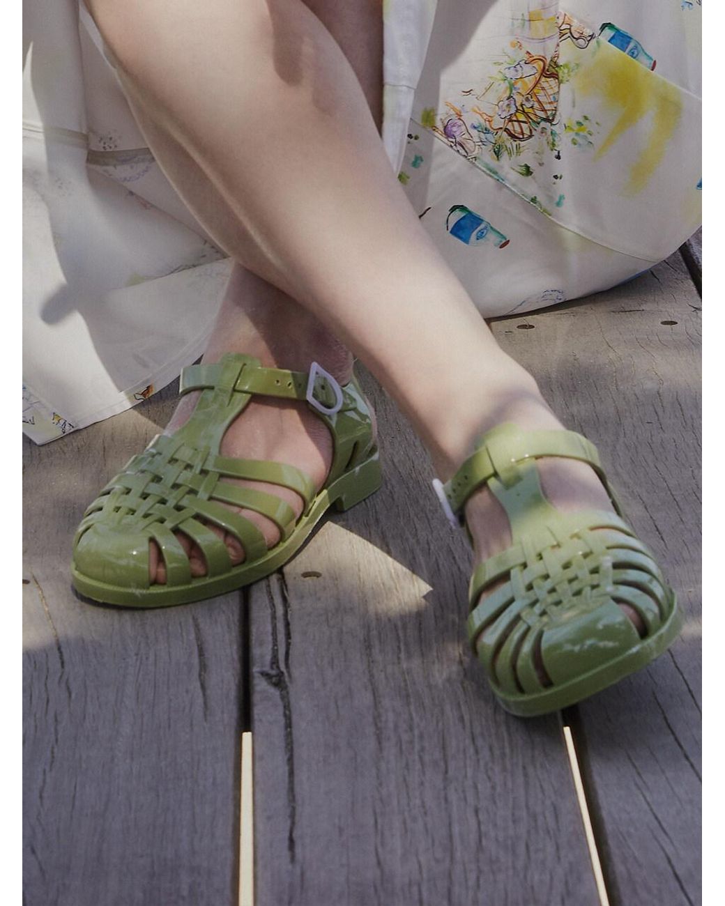 Méduse Women Sandals Sun in Grey | Lyst UK