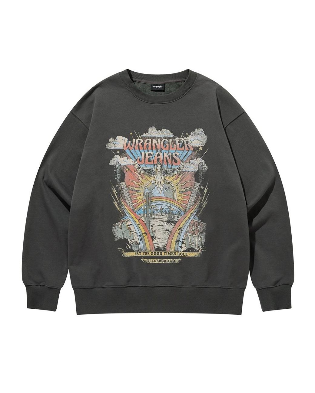 Wrangler rainbow deals sweatshirt