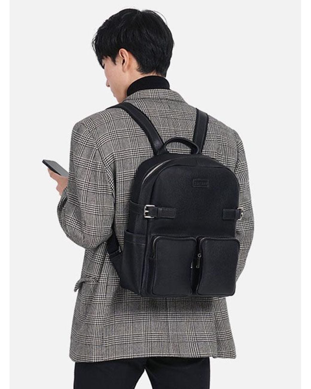 Lotuff Leather Leather Backpack in 