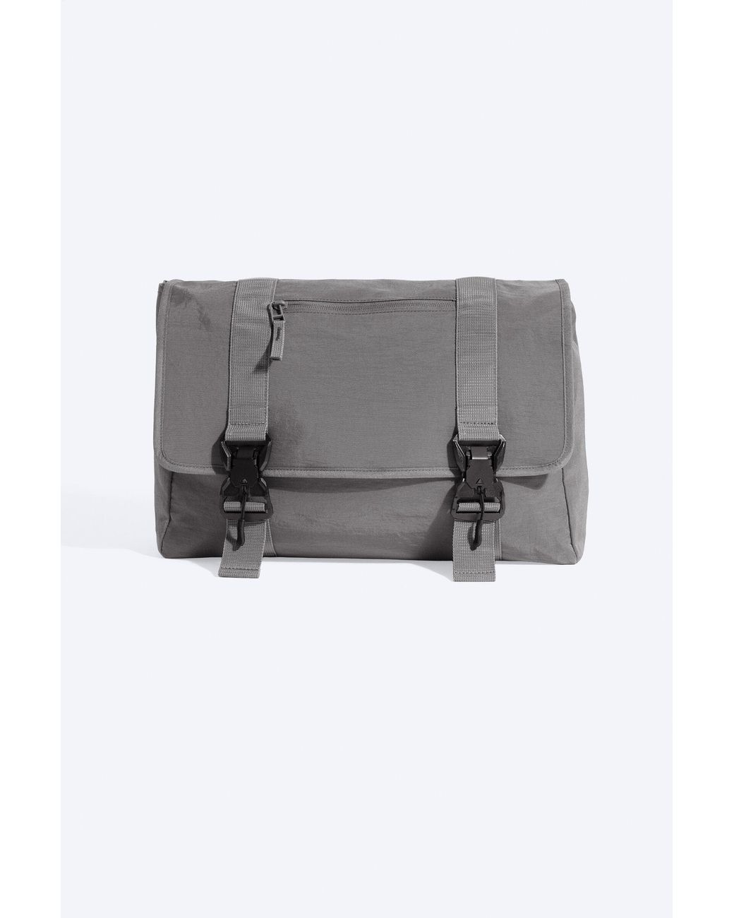 Weekday Gray Large Crossbody Bag