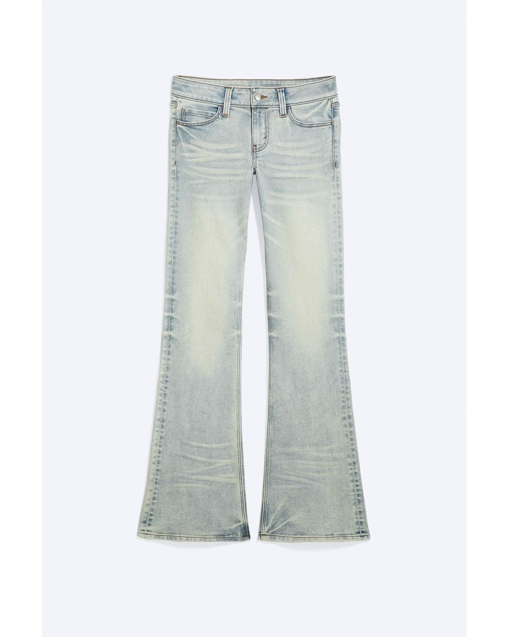 Cheap Monday Multicolor Booty Bei Low Rise Skinny Bootcut Jeans
