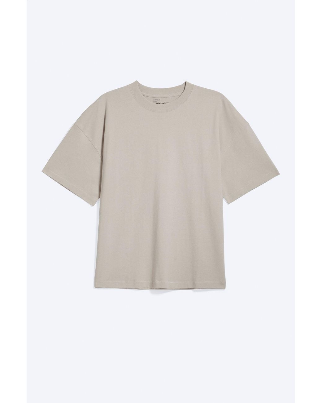 Weekday Gray Oversized Boxy T-Shirt for men
