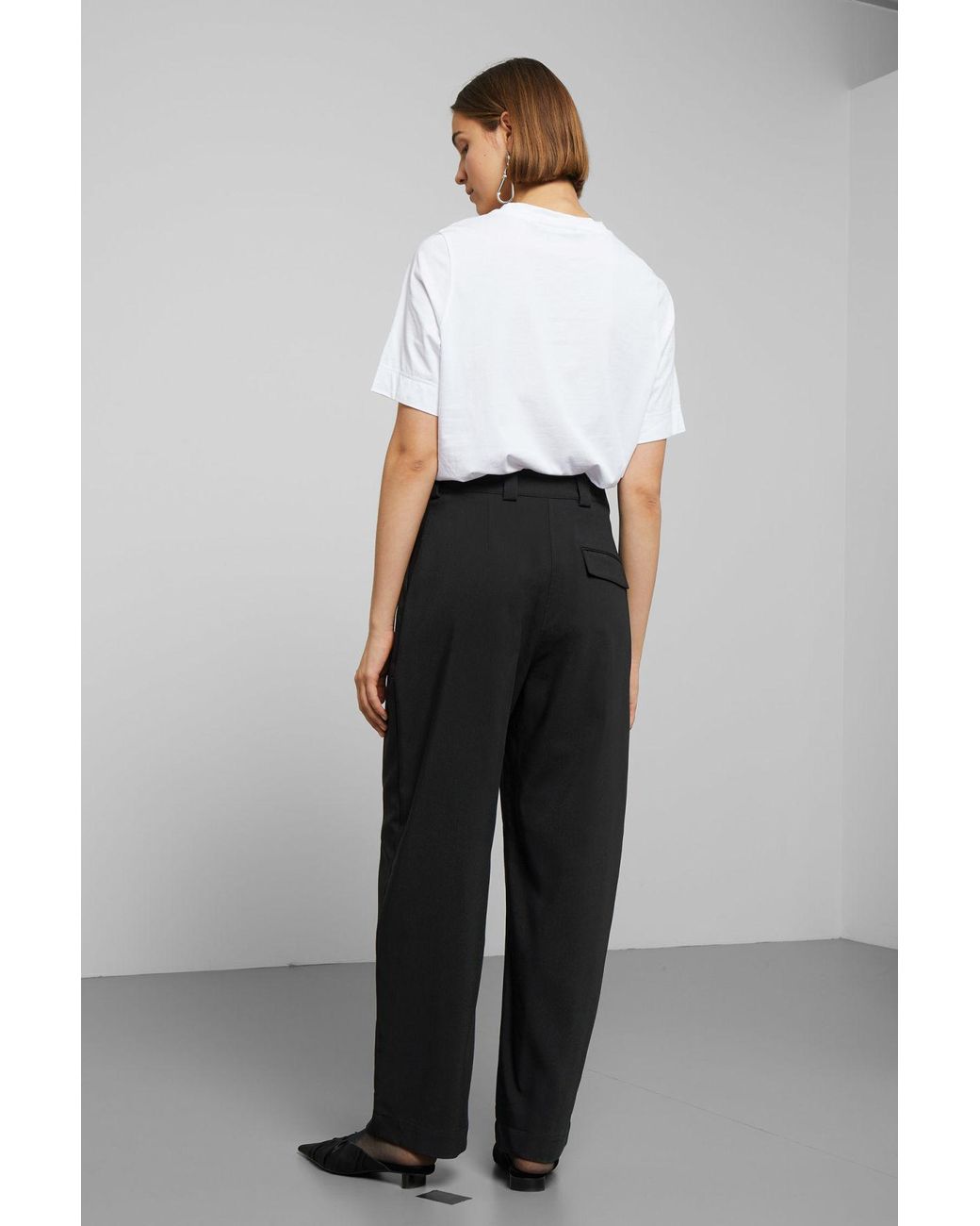Weekday Synthetic Quinn Trousers in 