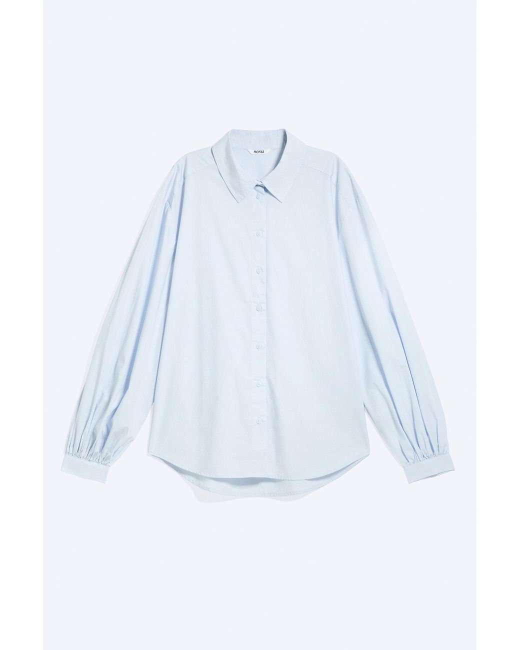 Monki White Balloon Sleeve Shirt