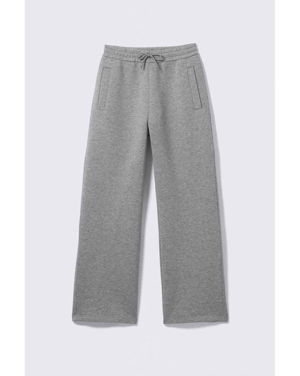 Weekday Blue Loose Fit Scuba Sweatpants for men