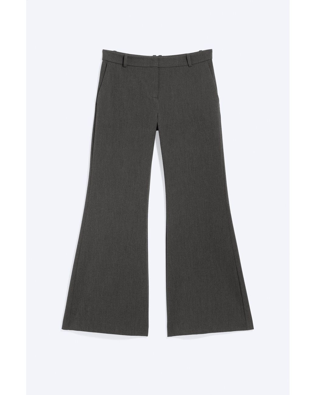 Weekday Black Flared Suit Trousers
