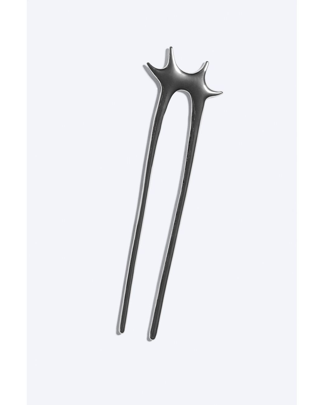 Weekday White Sculptural Metal Hair Pin