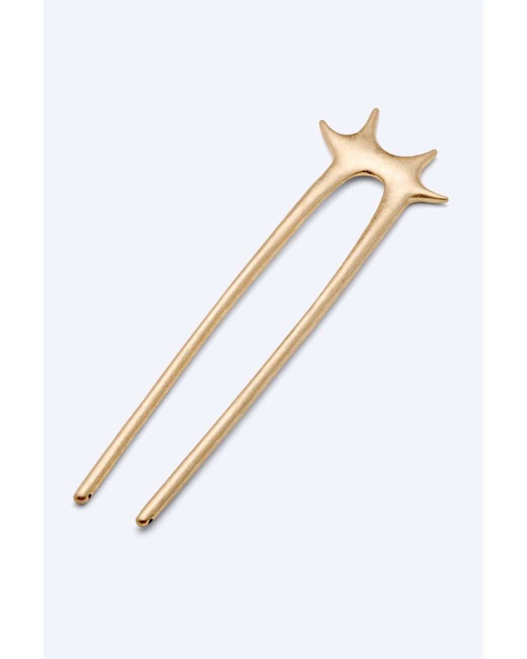 Weekday Brown Sculptural Metal Hair Pin