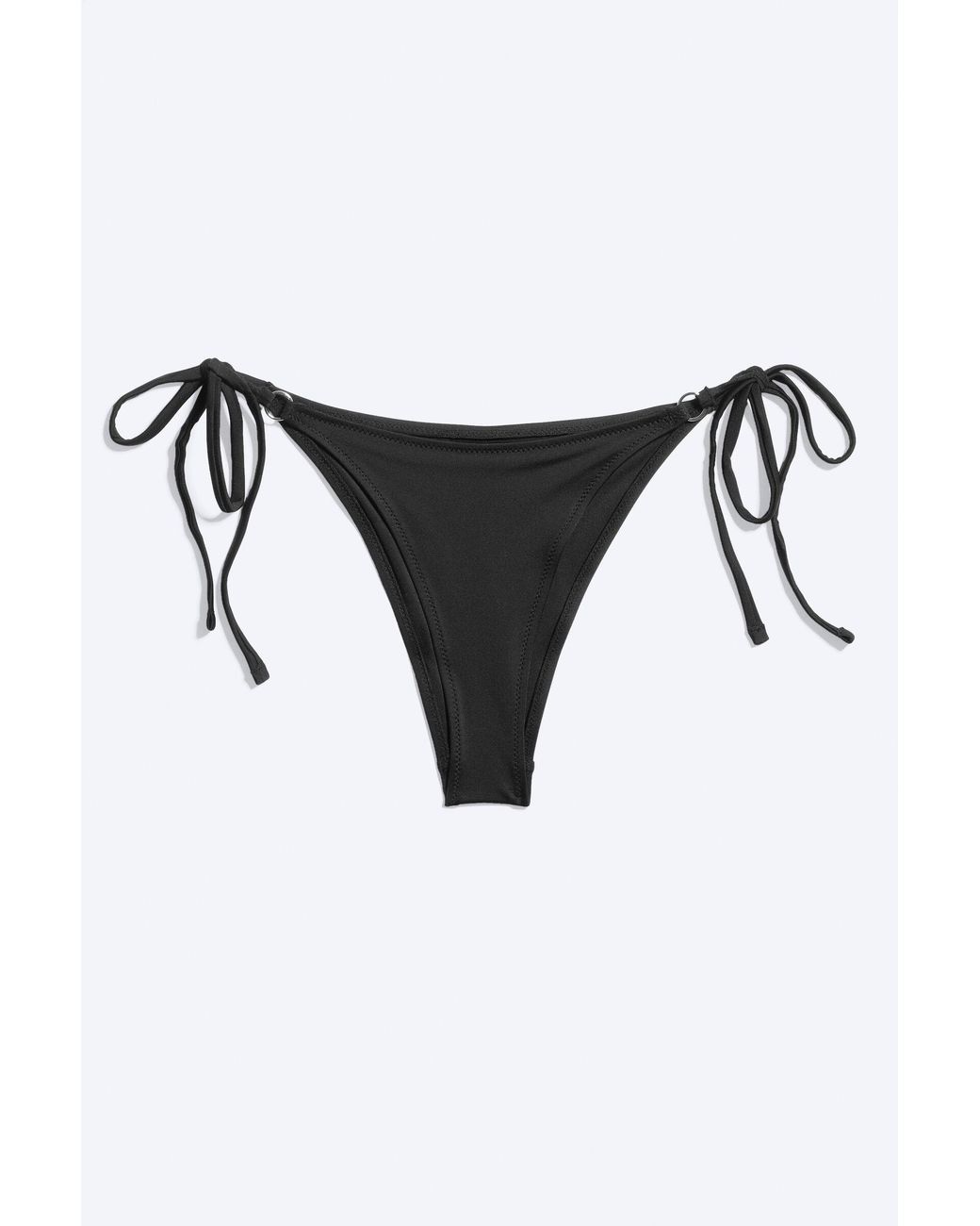 Weekday Black Tie Bikini Bottom
