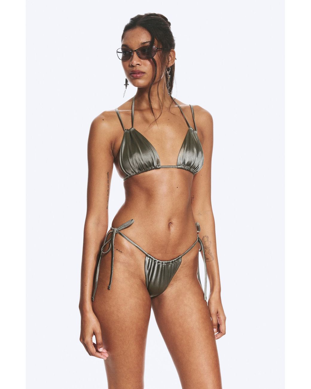 Weekday Multicolor Brazilian Tie Bikini Bottom