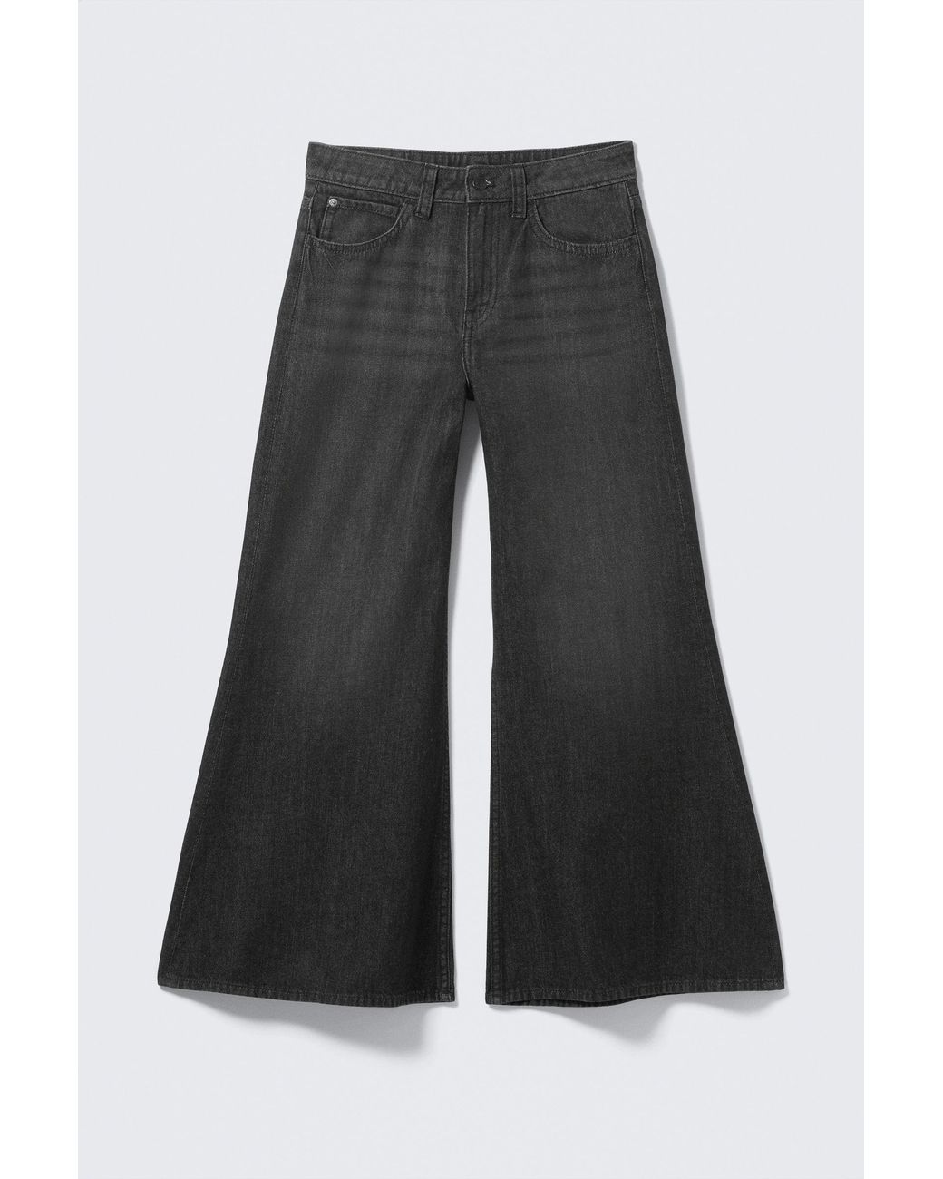 Cheap Monday Blue Loosy Lucie Low Rise Regular Flared Jeans