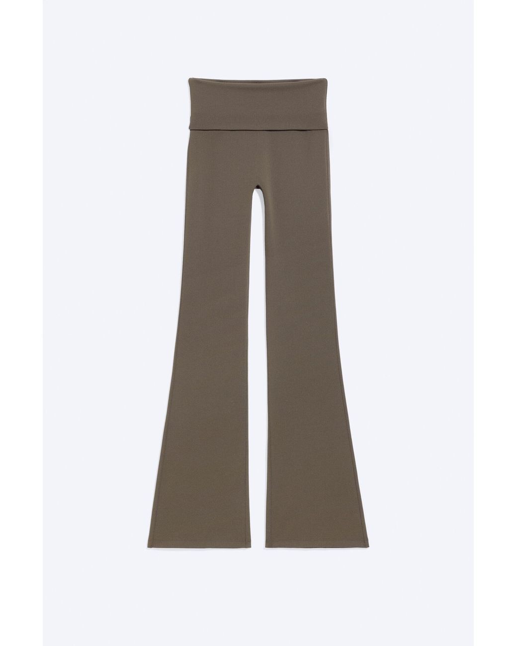 Weekday Multicolor Folded Waist Flared Yoga Tights