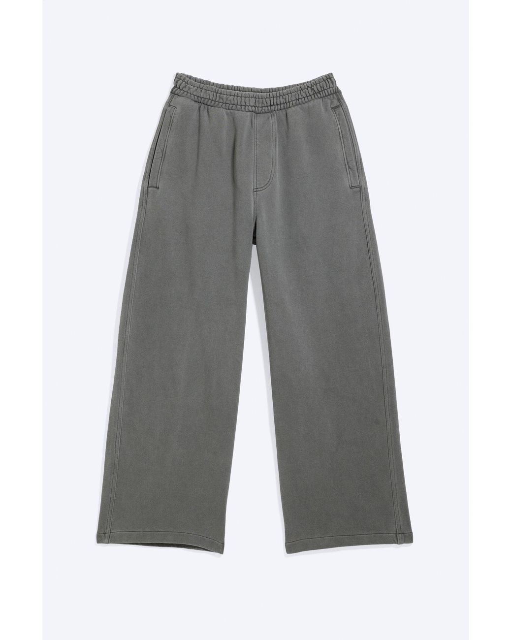 Weekday Gray Loose Heavyweight Cotton Sweatpants for men