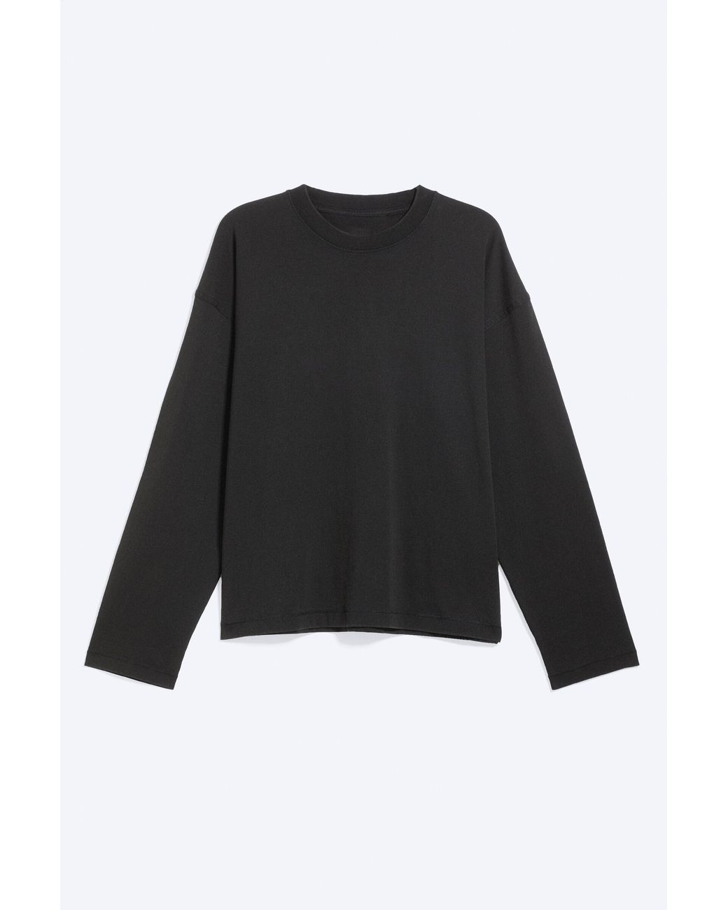 Weekday Black Oversized Long-Sleeved Boxy for men