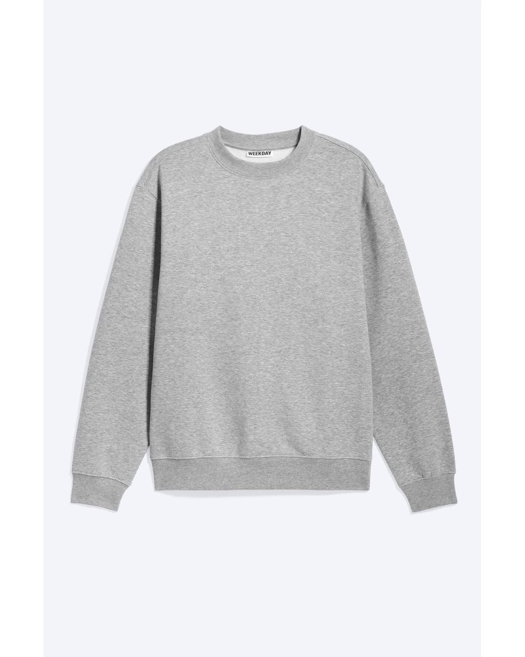 Weekday Gray Classic Sweatshirt for men