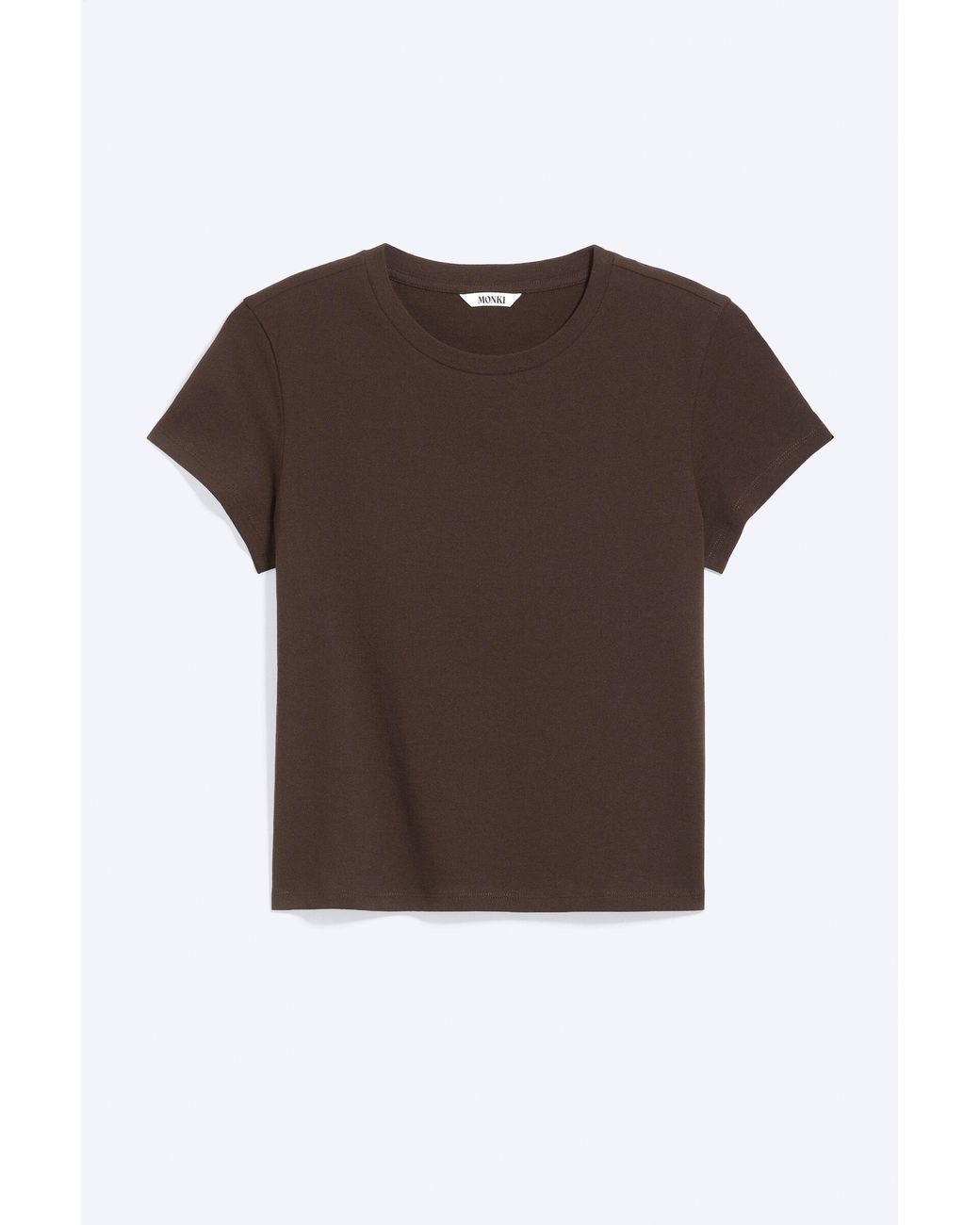 Monki Brown Regular Fit Mini T-Shirt