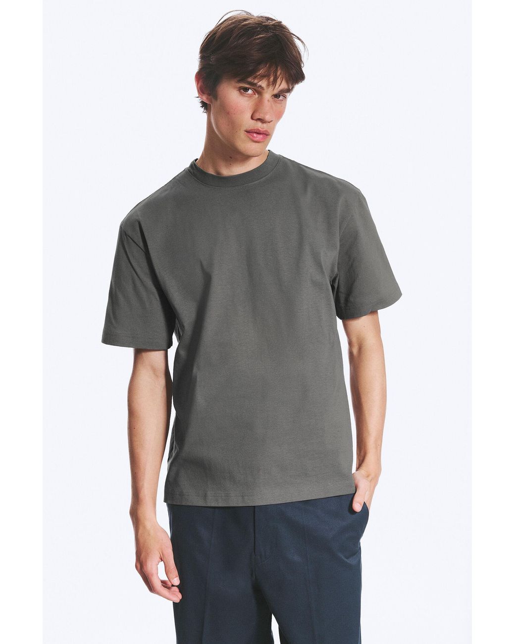 Weekday Green Relaxed Fit T-Shirt for men