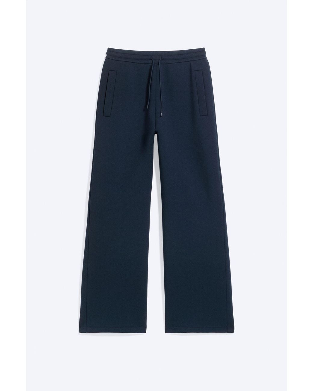 Weekday Blue Loose Fit Scuba Sweatpants for men