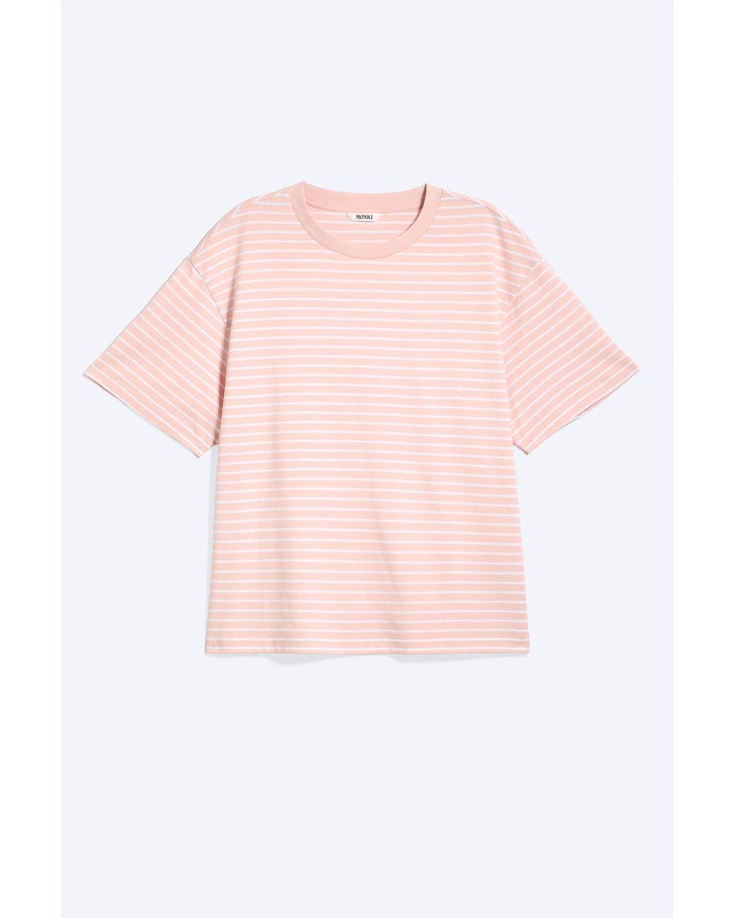 Monki Red Boxy Cotton T-Shirt