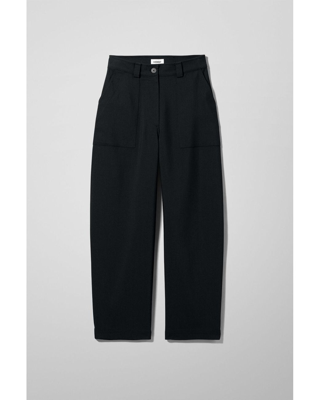 Weekday Synthetic Quinn Trousers in 