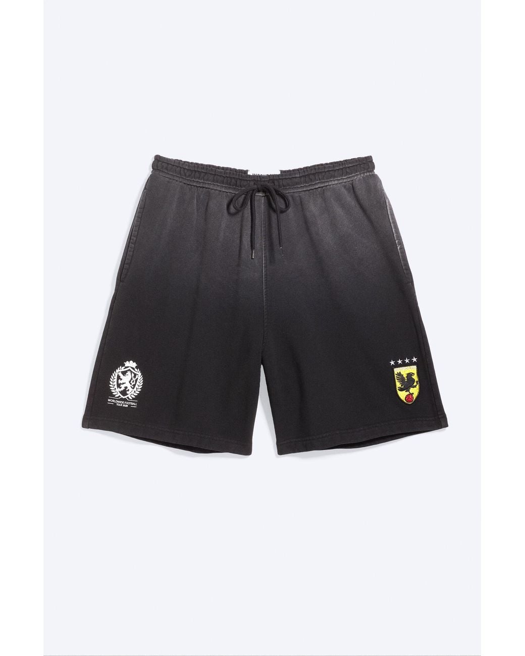 Weekday White Toffs Relaxed Jersey Football Shorts Germany for men