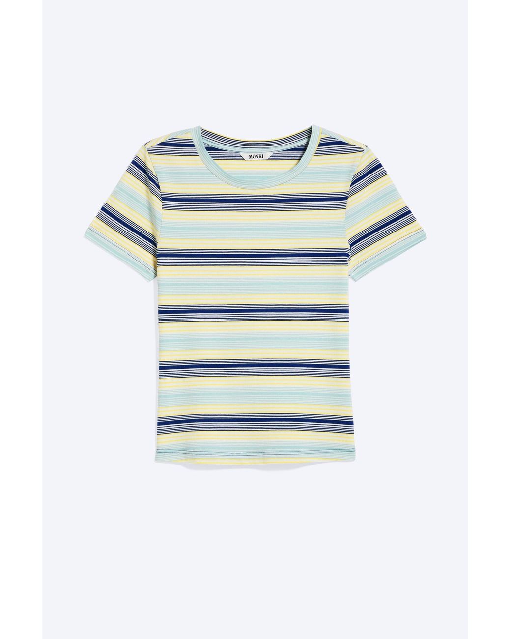 Monki White Tight Mini T-Shirt