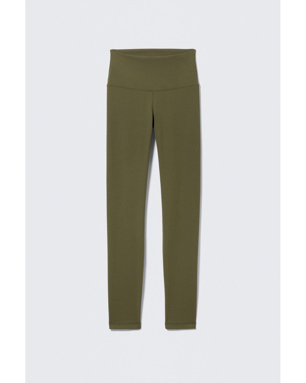 Weekday Green High Waisted Sports Tights