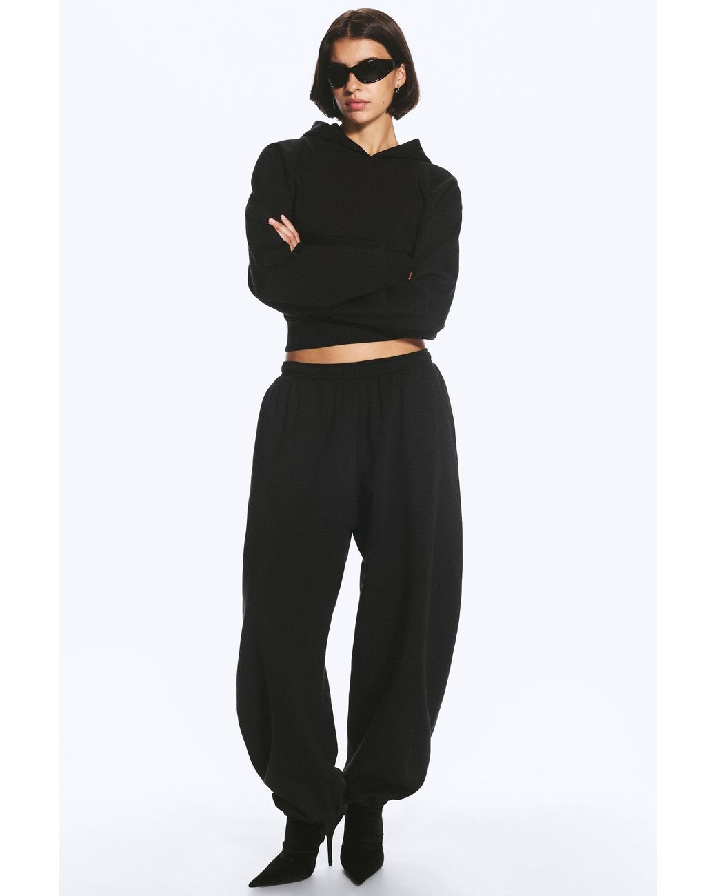 Weekday Black Standard Sweatpants