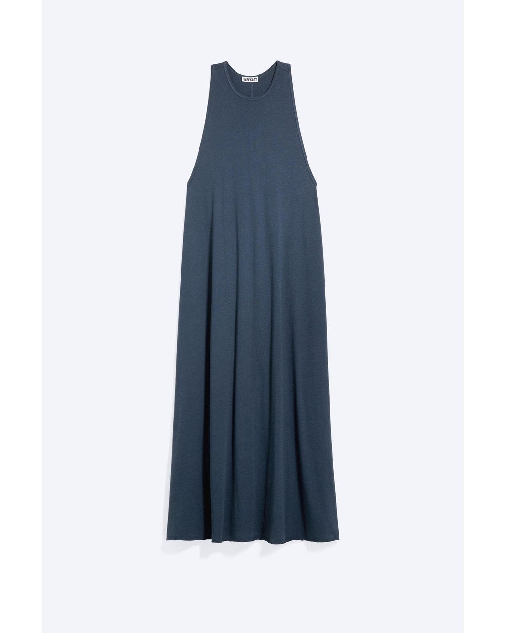 Weekday Blue Racerback Maxi Dress