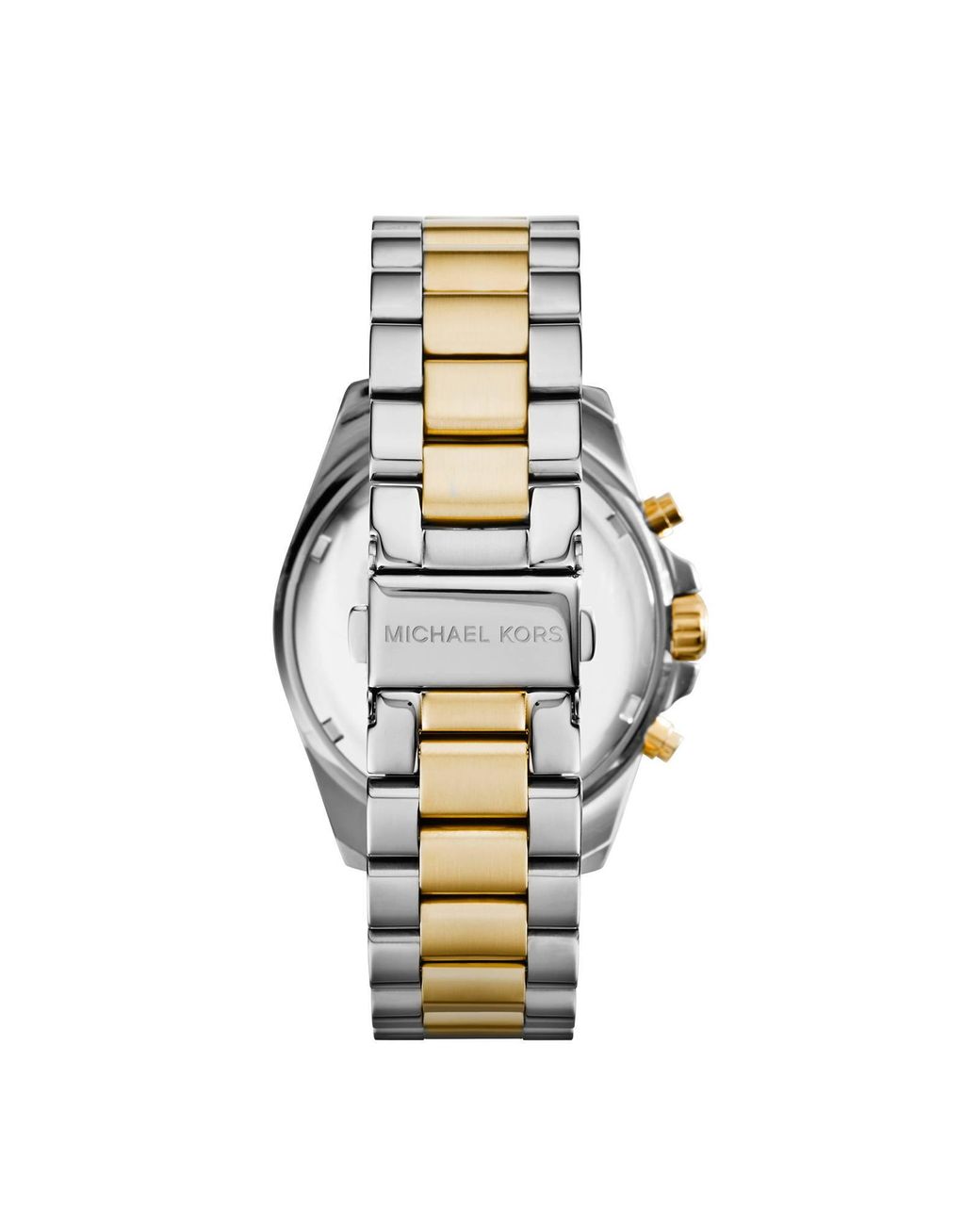 Michael Kors Horloge Mk5976 Bradshaw Zilver in het Metallic - Lyst