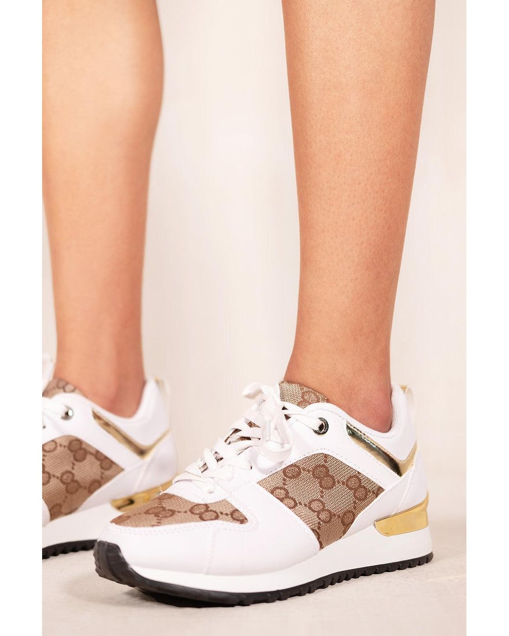 trainers with wedge sole